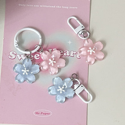 Cute Cherry Blossom Keychain