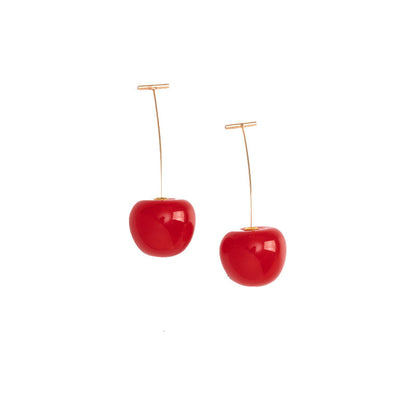Cute Cherry Dangling Earrings