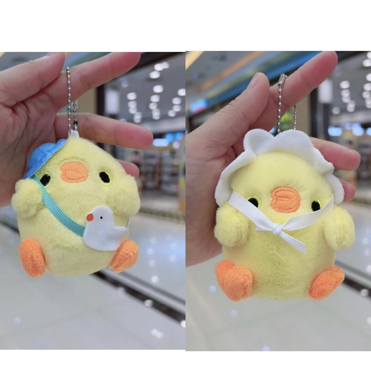 Cute chicken plush bag hanging bag hanging decoration plush pendant doll birthday gift plush doll wholesale