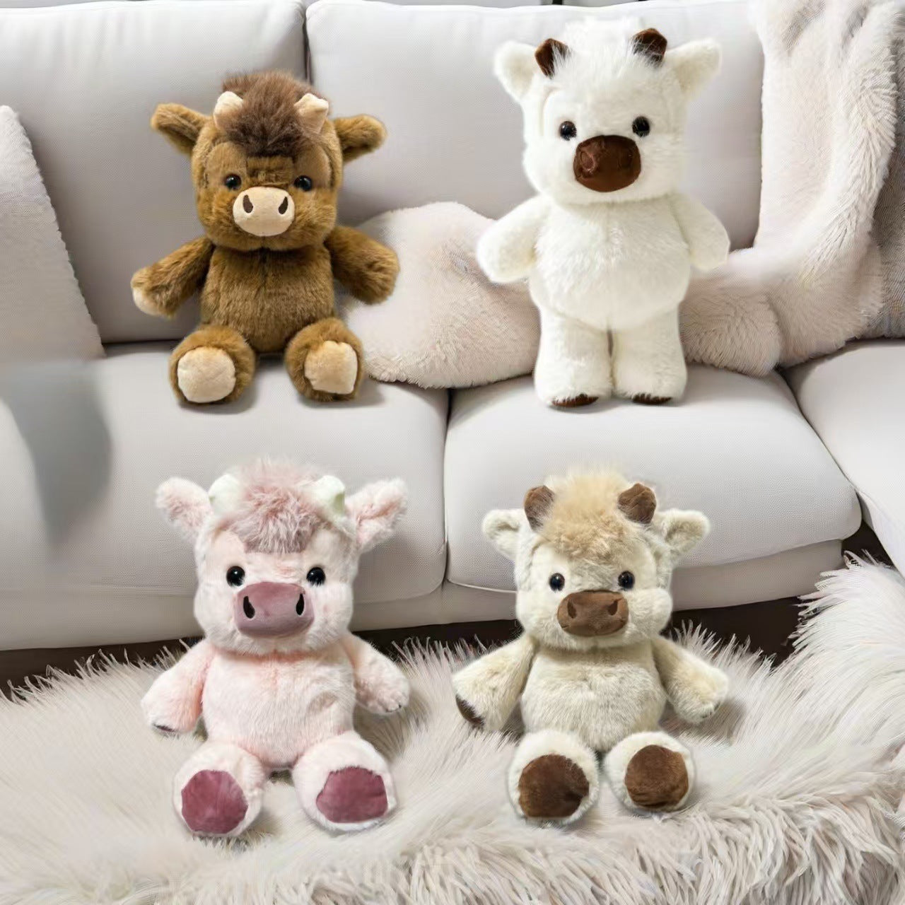 Cute Cow Plush Doll