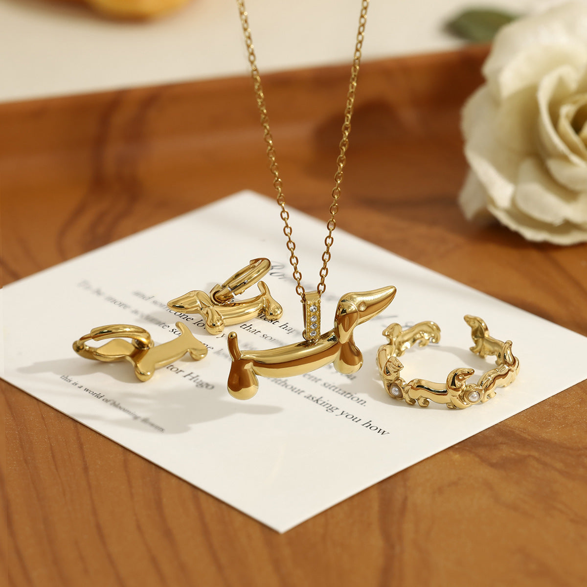 Cute Dachshund Pendant