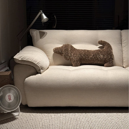 Cute Dachshund Plush Pillow for Sofa and Bed