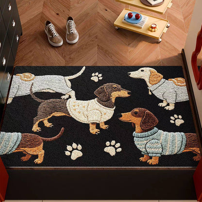 Cute Dog Design PVC Entrance Mat