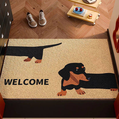 Cute Dog Design PVC Entrance Mat