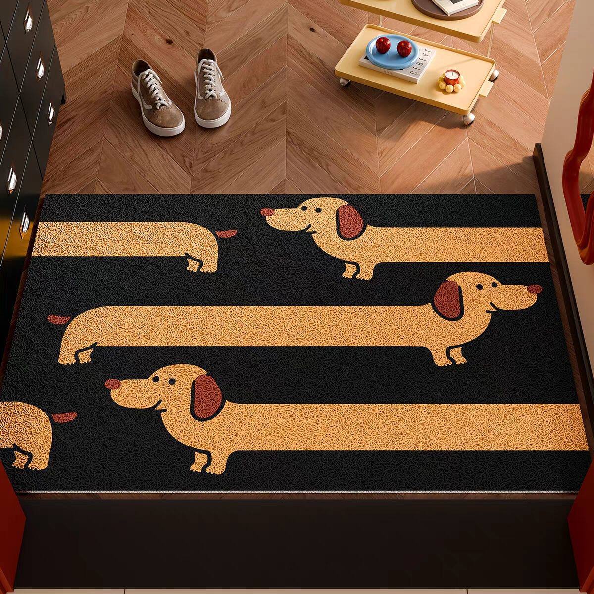 Cute Dog Design PVC Entrance Mat