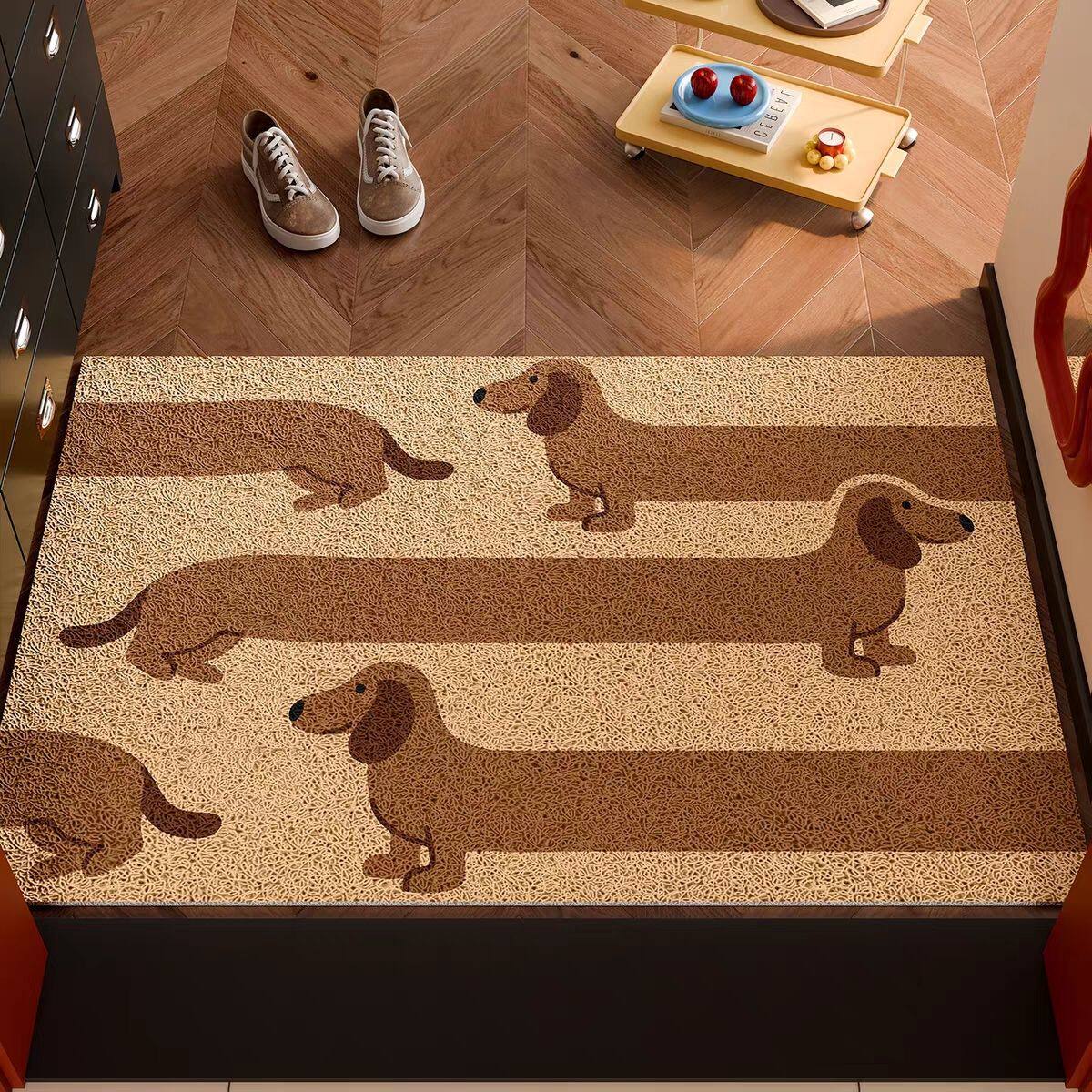 Cute Dog Design PVC Entrance Mat