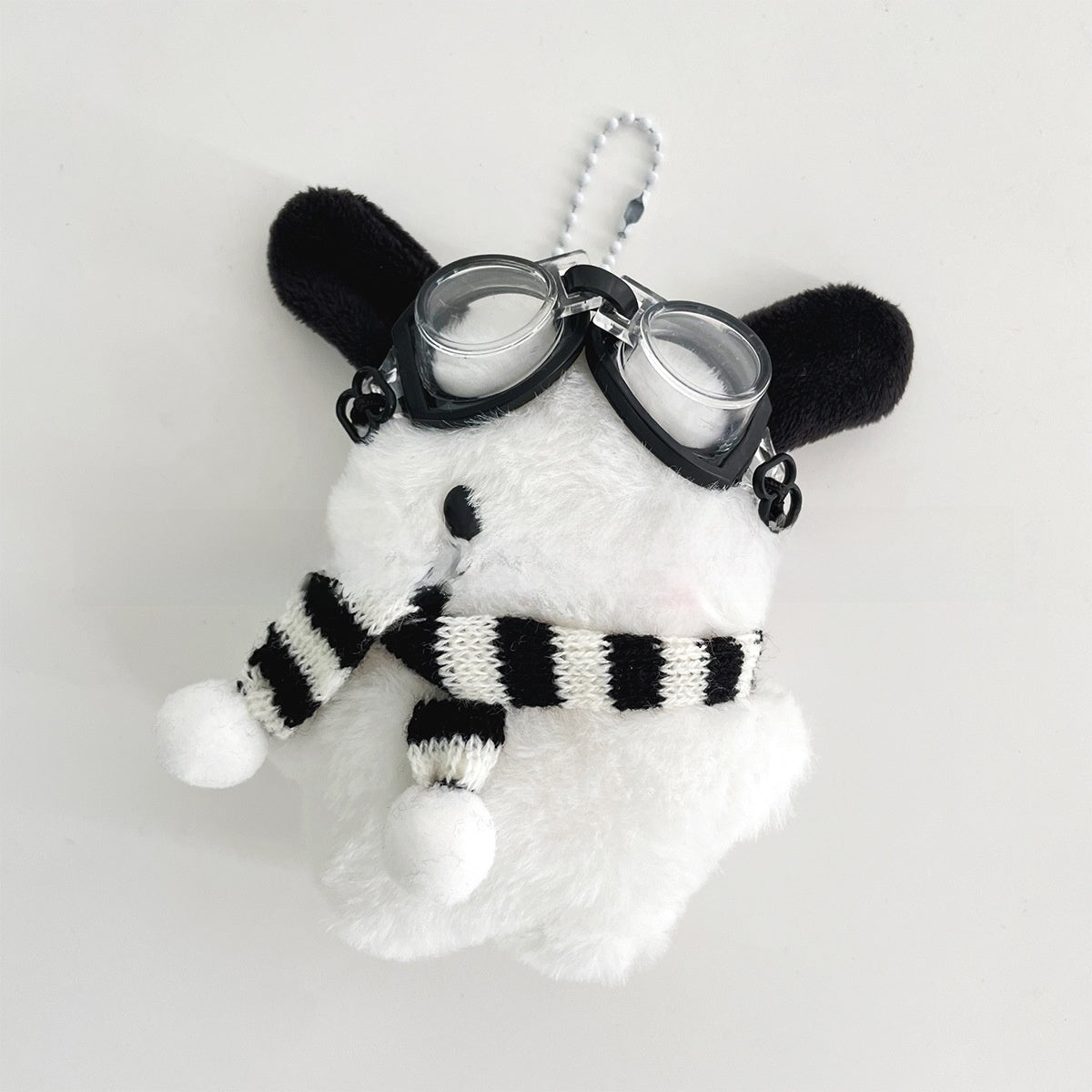 Cute doll schoolbag pendant with a girlish heart