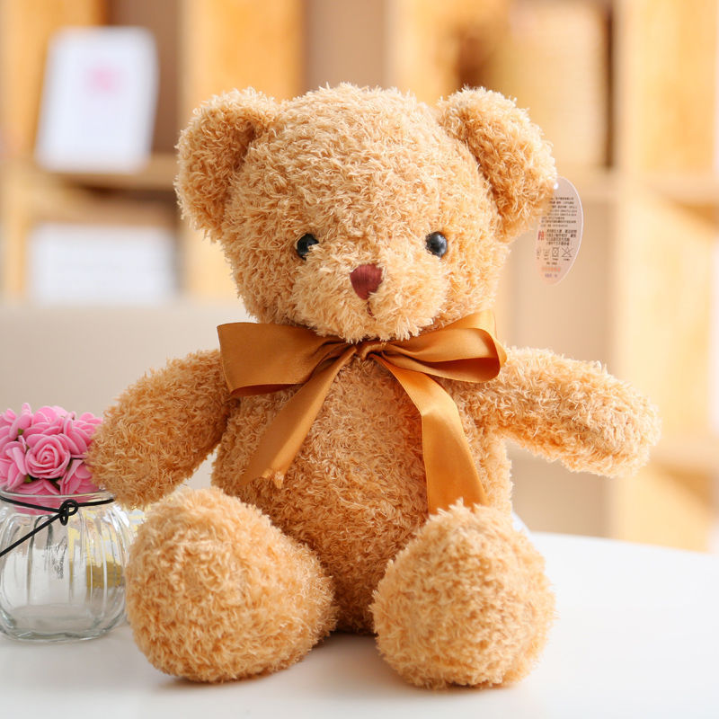 Cute Dressed Plush Teddy Bear Doll, Soft Stuffed Animal Toy for Gift (Multiple Styles & Sizes)
