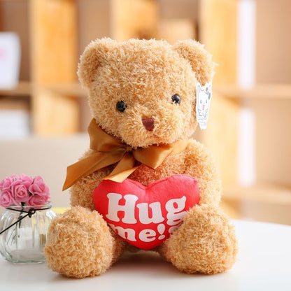 Cute Dressed Plush Teddy Bear Doll, Soft Stuffed Animal Toy for Gift (Multiple Styles & Sizes)