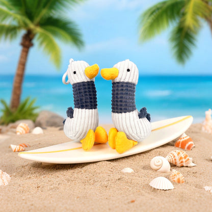 Cute Duck Plush Keychain Doll