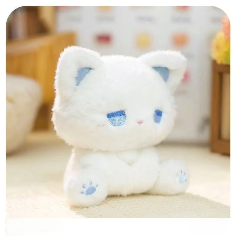 Cute Emo Kitten Plush Toy
