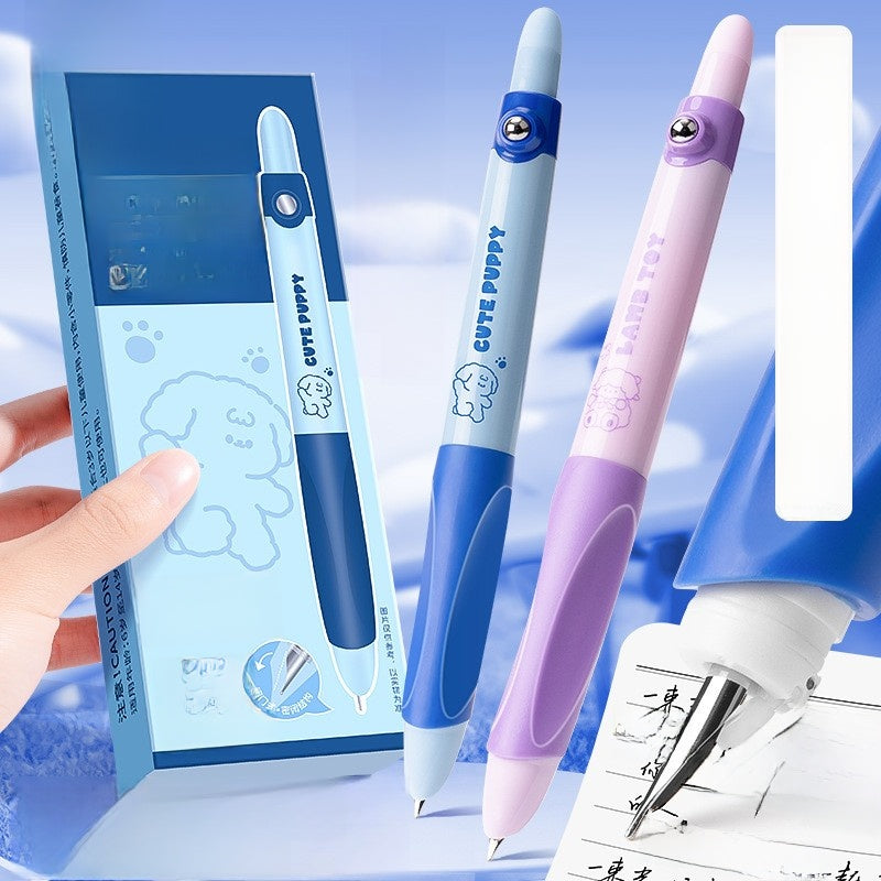 Cute Erasable Retractable Pen