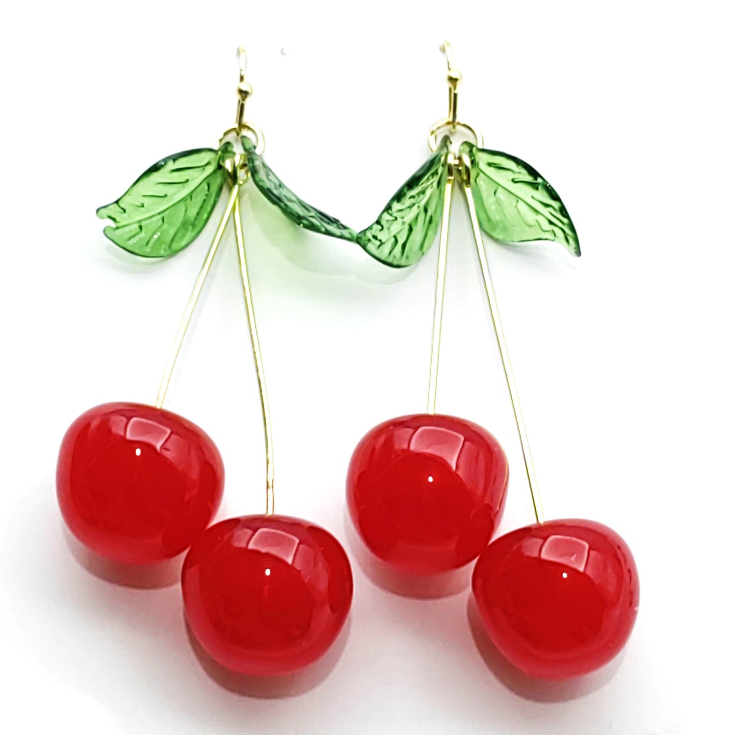 Cute Fruit Cherry Earrings