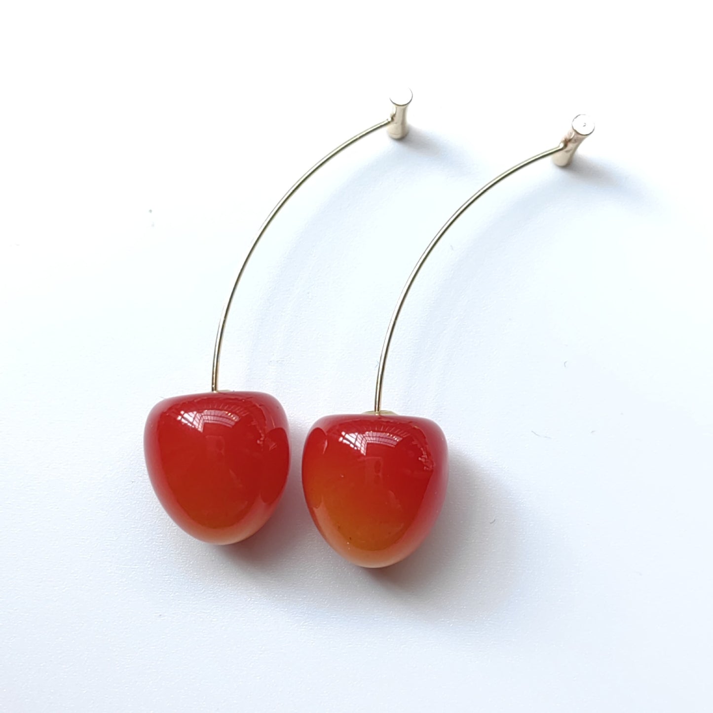 Cute Fruit Cherry Earrings