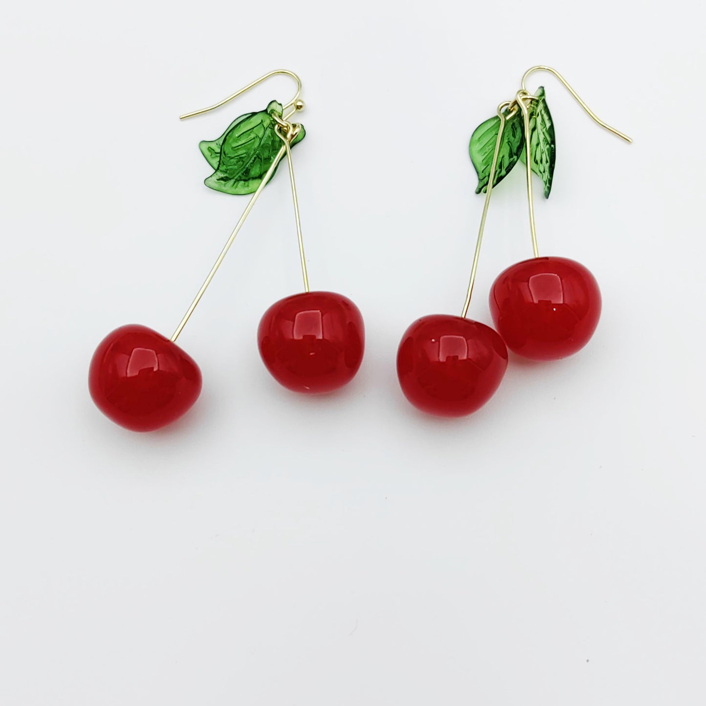 Cute Fruit Cherry Earrings