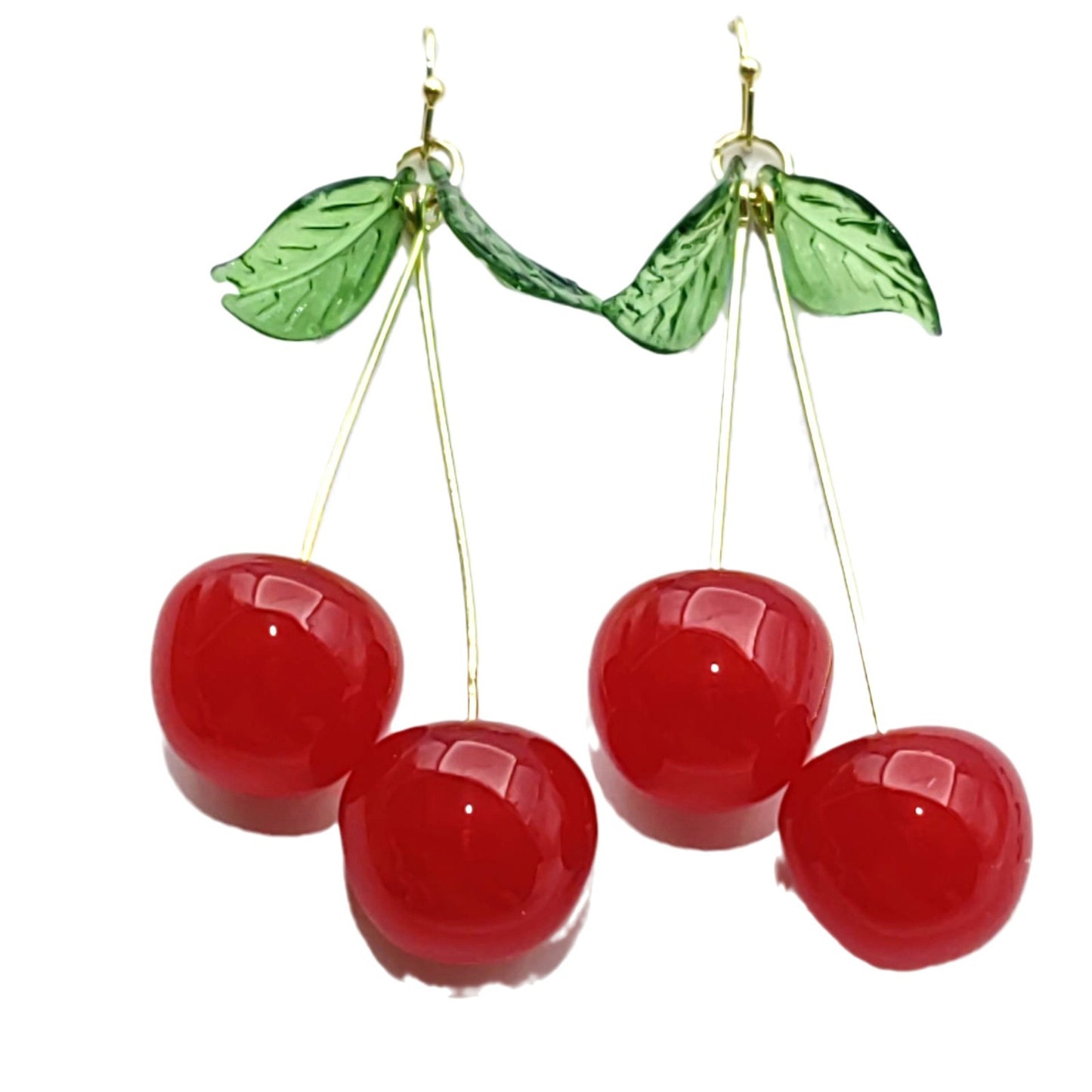 Cute Fruit Cherry Earrings