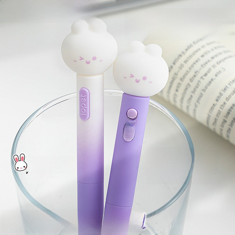 Cute Gradient Gel Pen with Soft Grip