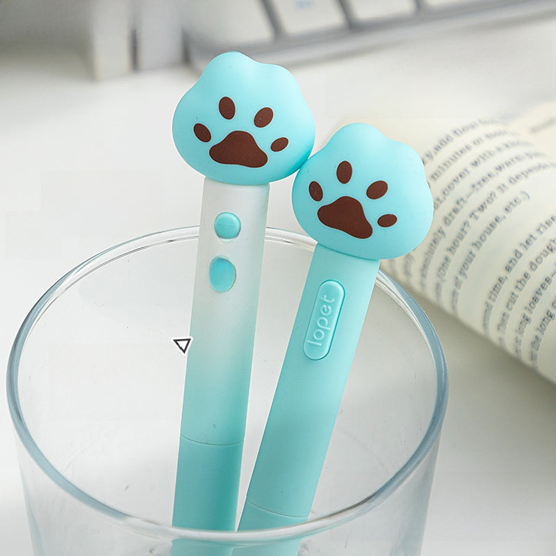 Cute Gradient Gel Pen with Soft Grip
