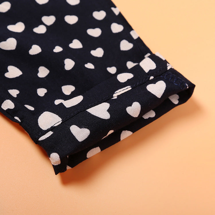 Cute halter one-piece children's clothing