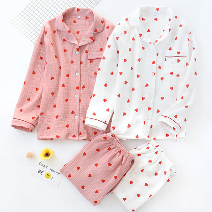 Cute heart-shaped set