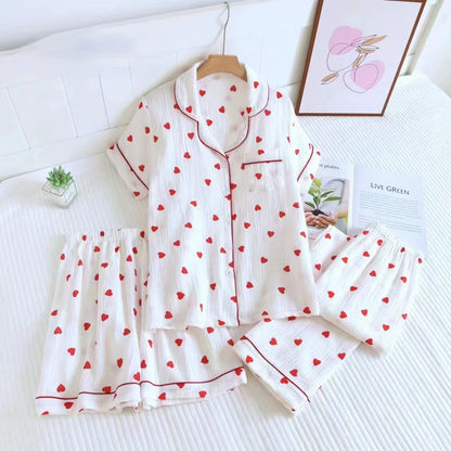 Cute heart-shaped set
