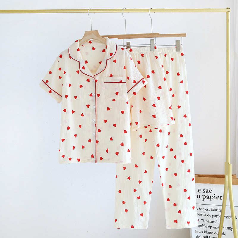 Cute heart-shaped set