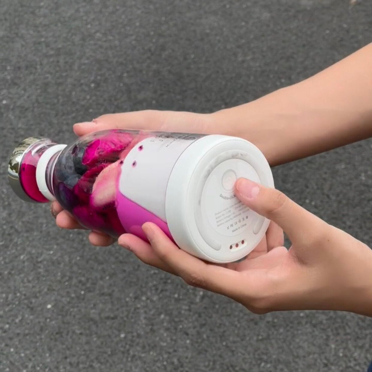 Cute kitten juicer electric small portable