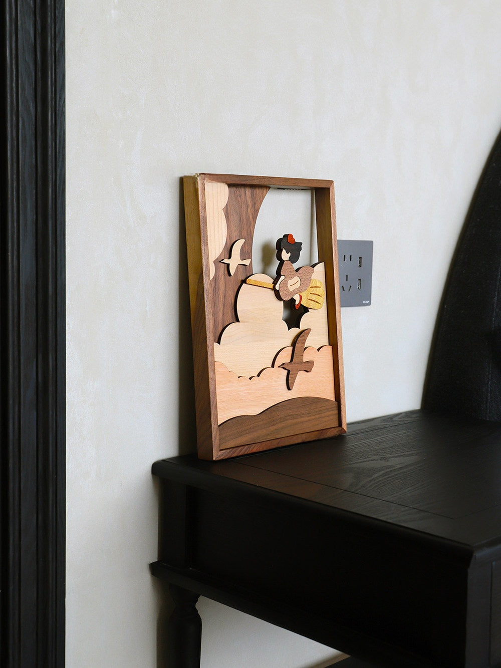 Cute Little Witch Wooden Puzzle