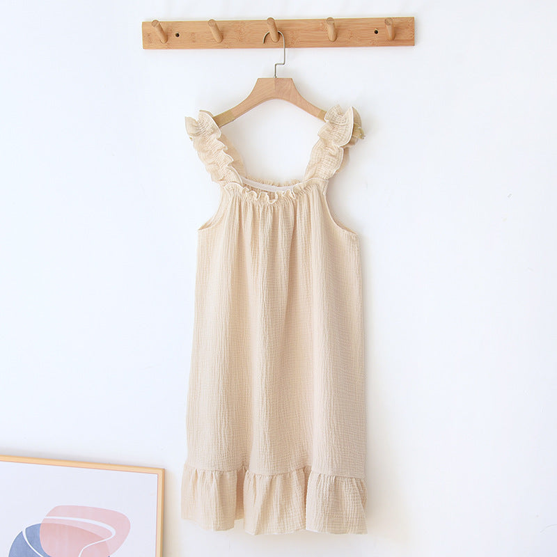 Cute long dress home clothes
