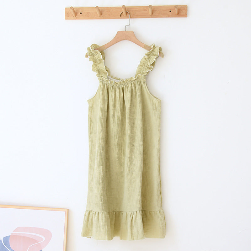 Cute long dress home clothes