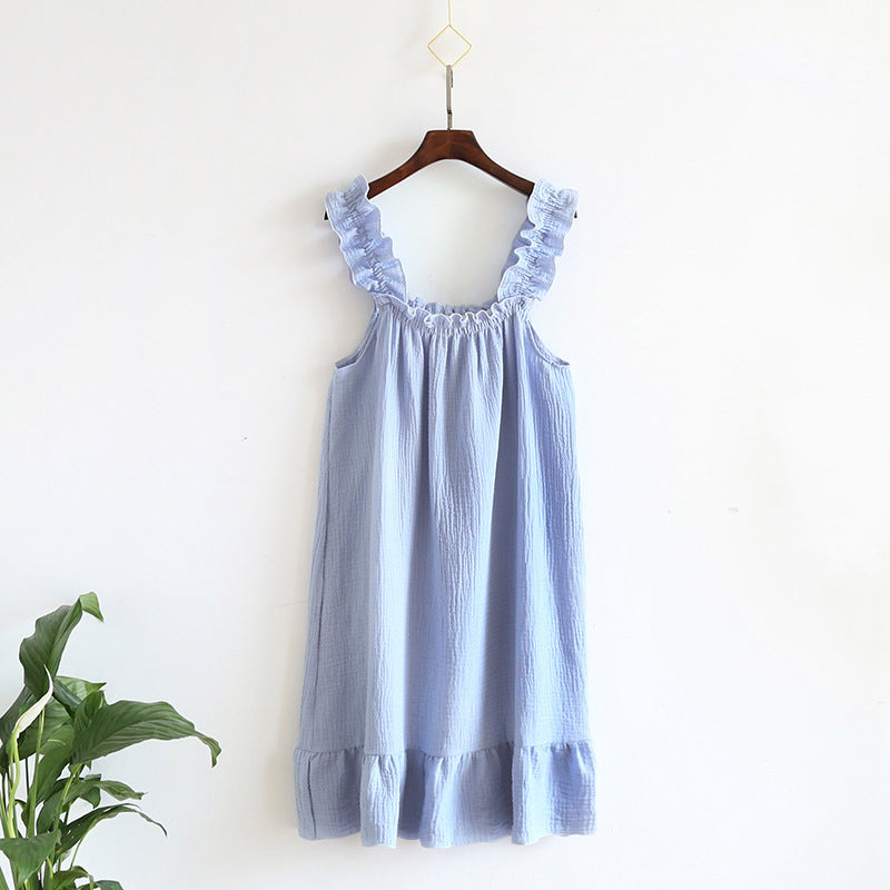 Cute long dress home clothes