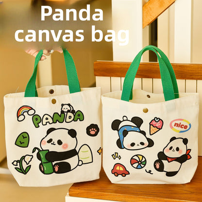 Cute Panda Canvas Bag
