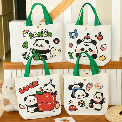 Cute Panda Canvas Bag