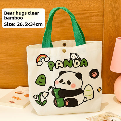 Cute Panda Canvas Bag
