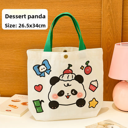 Cute Panda Canvas Bag