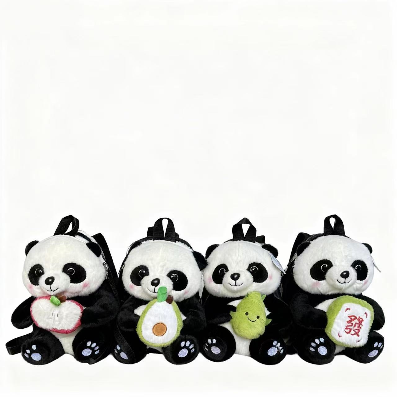 Cute Panda Plush Toy Backpack