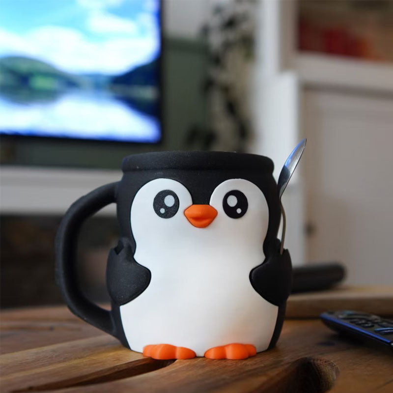 Cute Penguin Ice Cream Holder