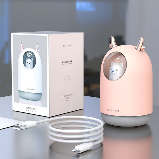 Cute Pet USB Humidifier for Home Bedroom
