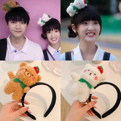 Cute Plush Bear Headband
