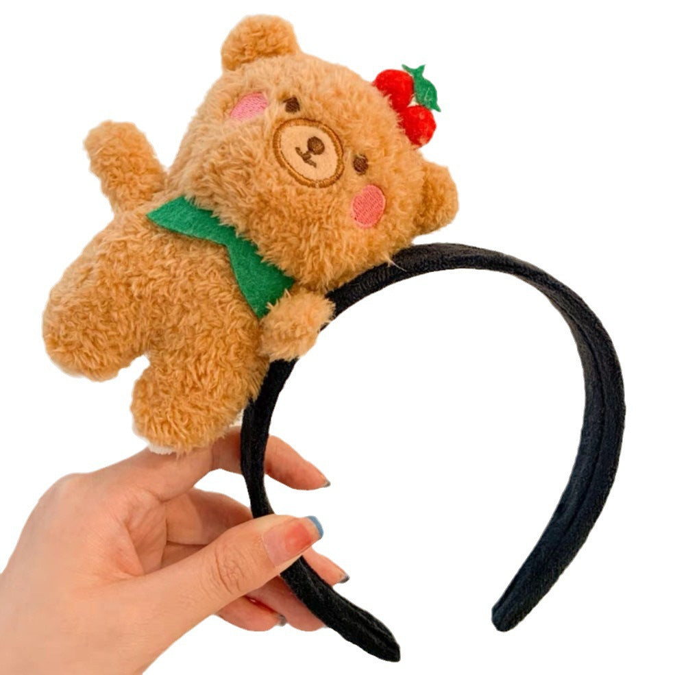 Cute Plush Bear Headband