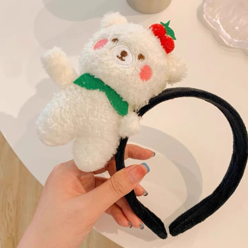 Cute Plush Bear Headband