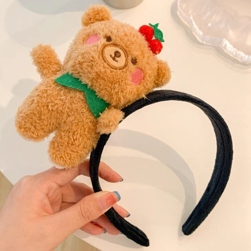 Cute Plush Bear Headband