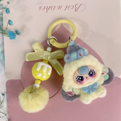 Cute Plush Cartoon Keychain