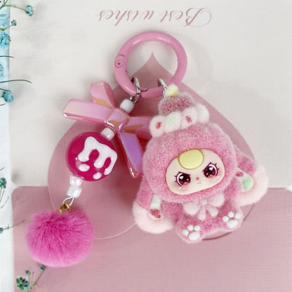 Cute Plush Cartoon Keychain