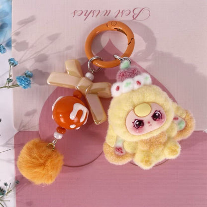 Cute Plush Cartoon Keychain