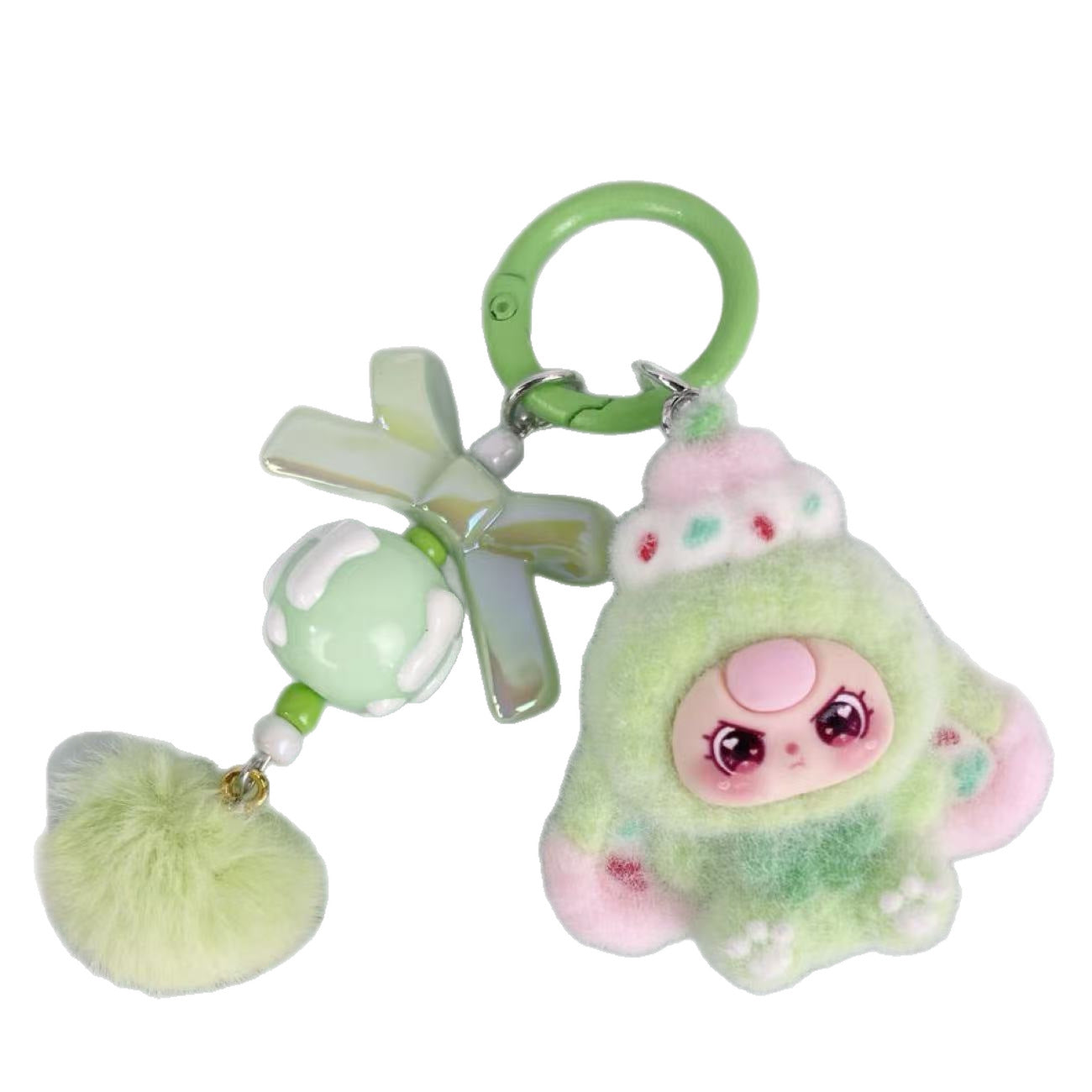 Cute Plush Cartoon Keychain
