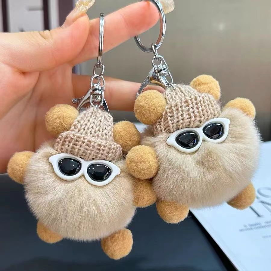 Cute Plush Elf Keychain Pendant