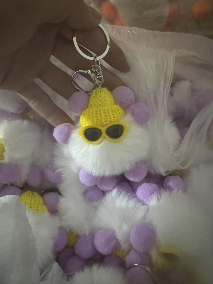 Cute Plush Elf Keychain Pendant