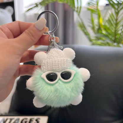 Cute Plush Elf Keychain Pendant