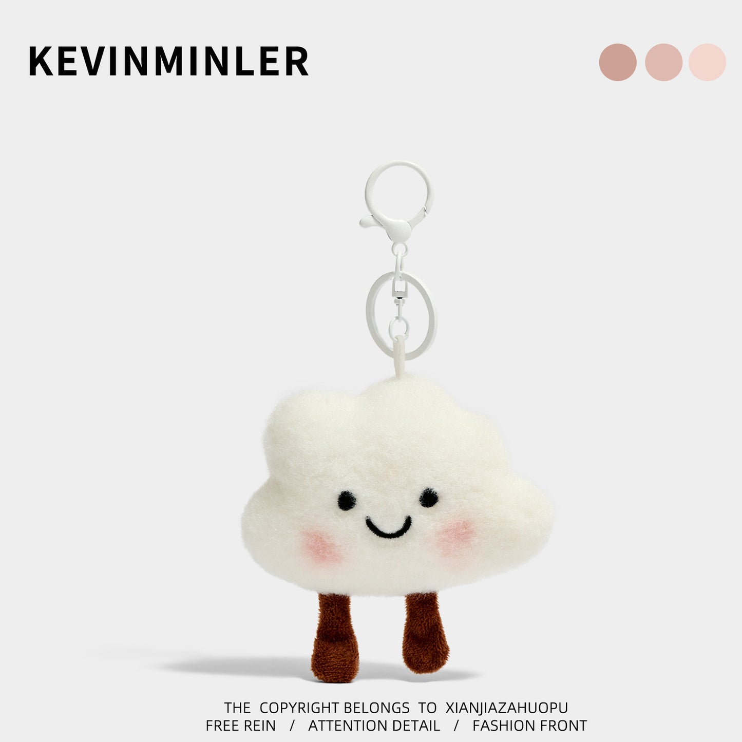 Cute Plush Keychain Car Pendant Doll